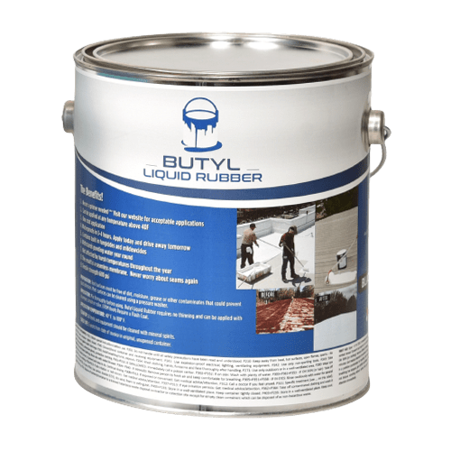 Liquid Butyl Rubber One Gallon - Only Liquid Rubber Waterproof Sealant Roof  Coatings for Roof Leaks Repair. Shop Liquid Rubber!